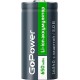 АККУМУЛЯТОР GOPOWER 16340 3.0V 650MAH С ЗАЩИТОЙ